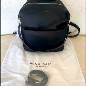 Mina Baie Stevie Midi Black And Gold